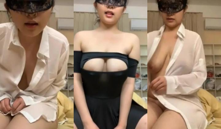 抖音骚少妇【吃一口美女】木瓜奶，一对一视频定制，淫语诱惑