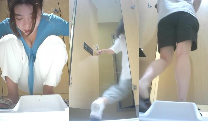 酒吧女厕前后景高清偷拍 ️美女嘘嘘喝得有点高的妹子被男友搀扶进厕所尿完呕吐