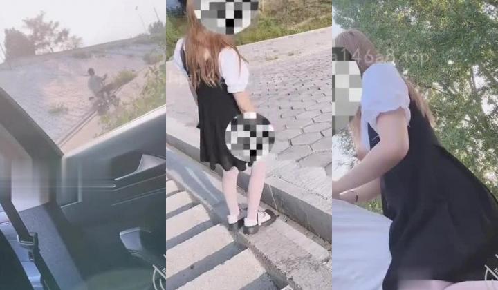 【超顶 ️乱伦大神】妹妹的第一次给了我 户外野战被别人看光了 还津津有味吃着肉棒 鲜嫩白虎穴一插到底 车震榨精被围观