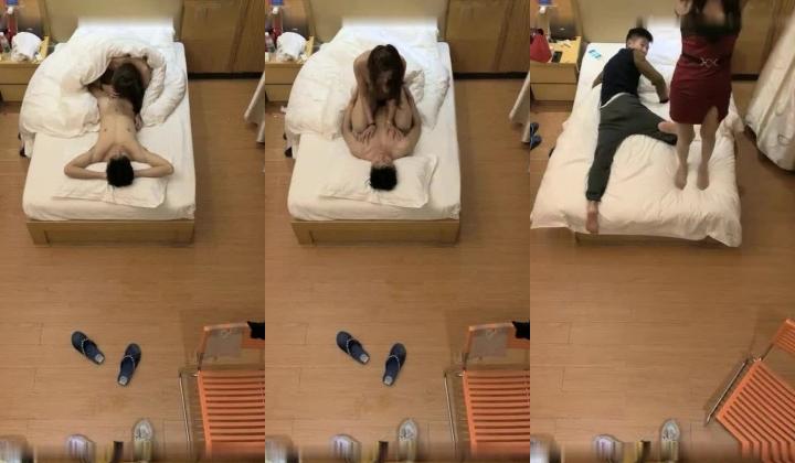 小伙打牌赢钱后到酒店花了600元狂操包臀短裙性感美女技师,2人有说有笑的,美女不仅被干了还被男的