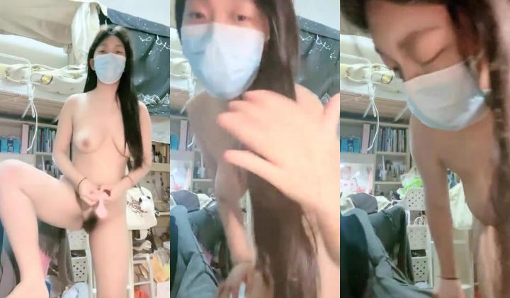 寒假前最后一次的放纵，G奶大学生回归【班长大人】女生宿舍 漂亮学生妹脱光自慰，青春美好的肉体一览