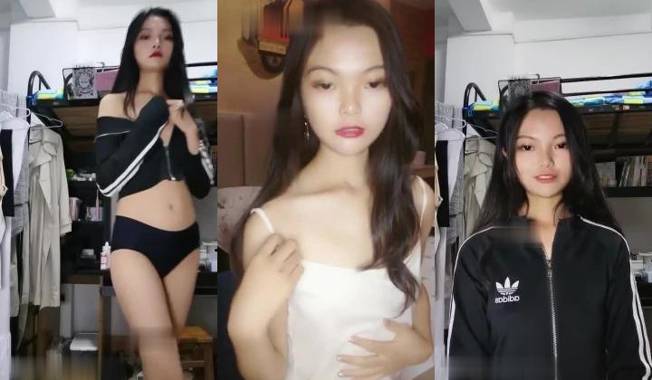 非常真实的大学生写照，极品清秀大一学生妹，平时上课比较忙没空直播，趁着难得舍友不在宿舍直播全裸逼逼特写大尺度