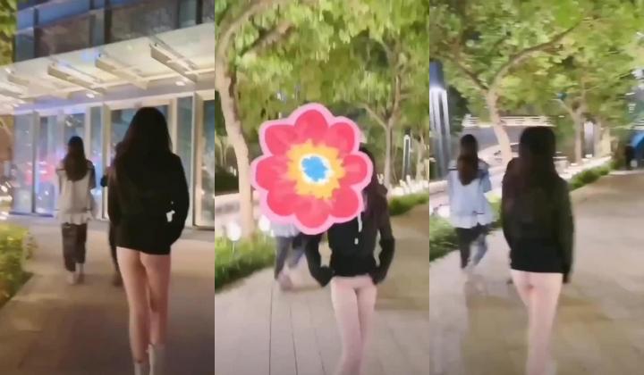性感嫩模找刺激~商场不穿内裤乱逛,走街窜巷大胆户外露出~羡煞旁人~惊心动魄太刺激啦！！
