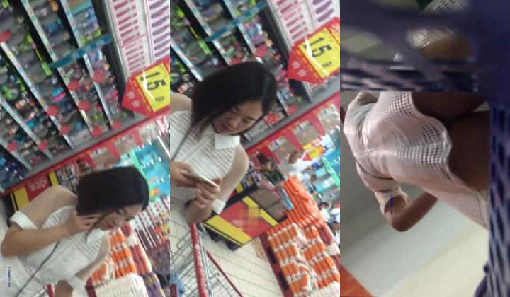 精品CD 大师系列 商场地铁贴身CD 居然还有妹子无内上街
