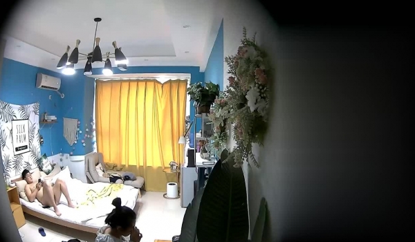 万达酒店公寓偷拍结婚异地旅游的公务员小夫妻多次做爱