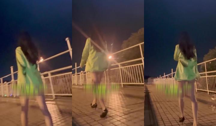 《最新流出 ️露出女神》极品大长腿苗条身材阴钉骚妻【金秘书】福利完结，公园超市各种人前露出放尿啪