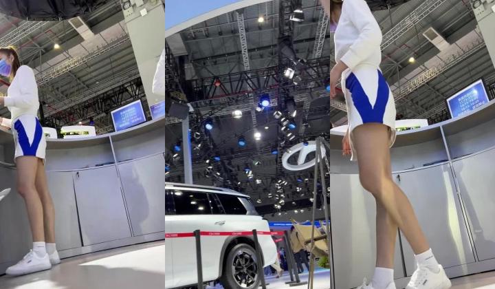[超级裙底]最新2023上海车展各色美女模特 总有一款你喜欢
