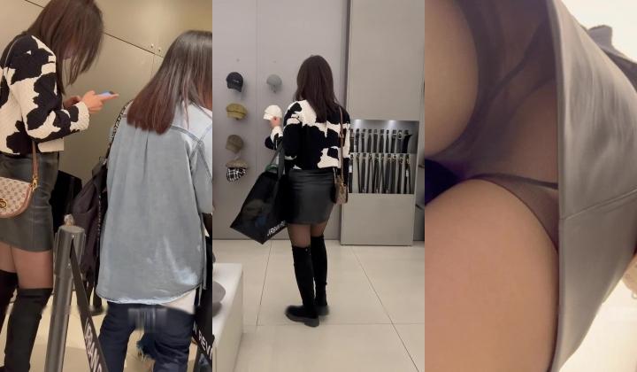 大神商场尾随偷拍 ️无内美女独自逛街 黑丝包裹着翘臀够骚 最后大胆开闪光灯拍摄