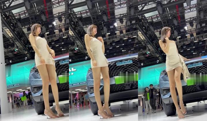 [超级裙底]最新2023上海车展各色美女模特 总有一款你喜欢