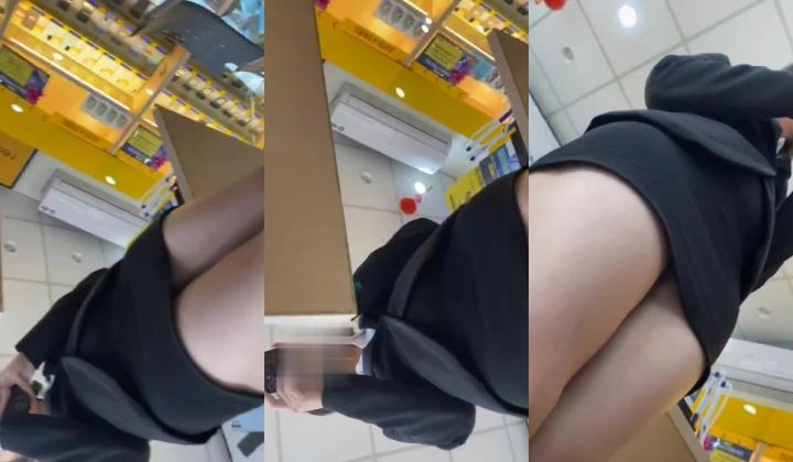 【商场职业装CD】高质量 商场性感职业装小姐姐抄底合集