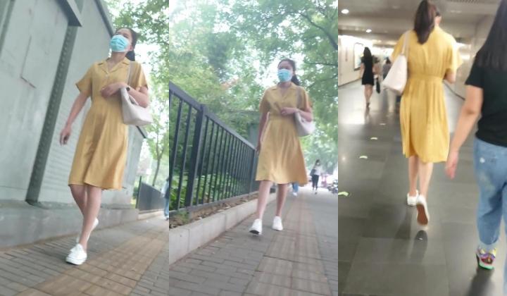 魔手 CD 经典CD合集《撩裙、露毛、靓妹美少妇》几乎赤裸黄裙极品美眉（长镜头）