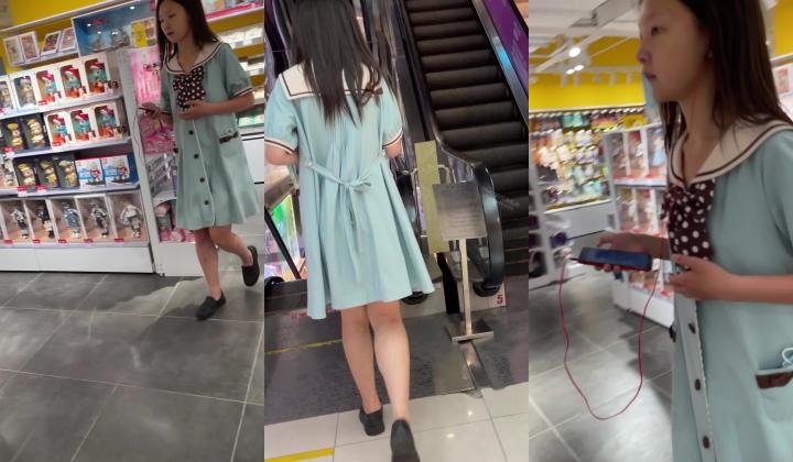 【经典CD】某房96RMB热销作品品 顶级无内 女仆装双马尾！网袜和黑丝2部无内