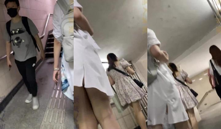 【经典CD】掀裙抄底大神【无人后继】126V完整合集[上]，就喜欢用手掀起小姐姐的短裙抄底