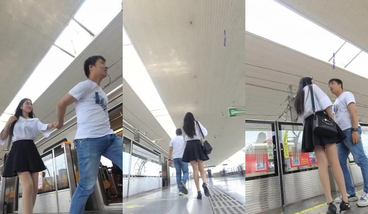 成都地铁医院抄底 惊现无内长腿美女 各式内内让人喷血 幻想扒下推到啪啪