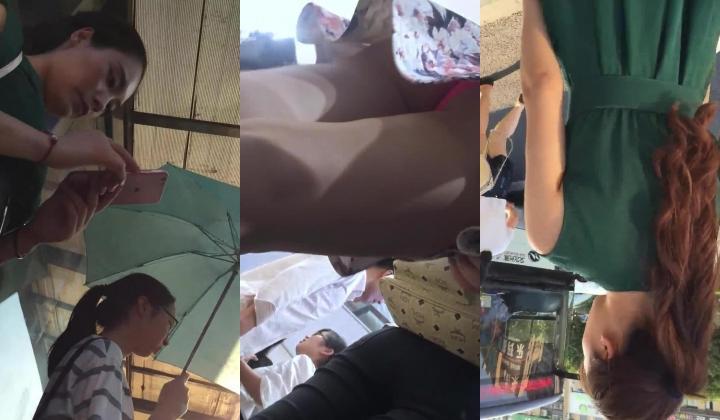 【CD抄底】大师偷拍各种骚内，骚丁第四部完结