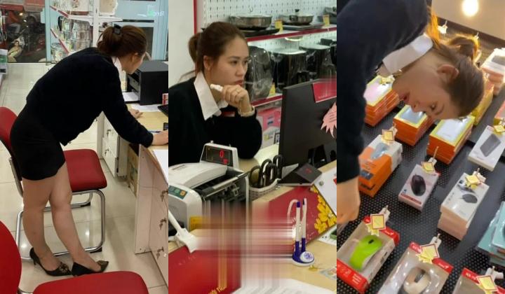 【商场职业装CD】高质量 商场性感职业装小姐姐抄底合集