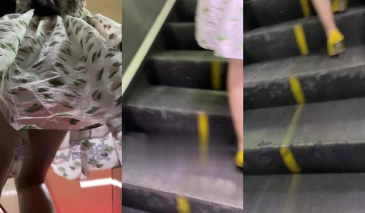 【经典CD】掀裙抄底大神【无人后继】126V完整合集[上]，就喜欢用手掀起小姐姐的短裙抄底