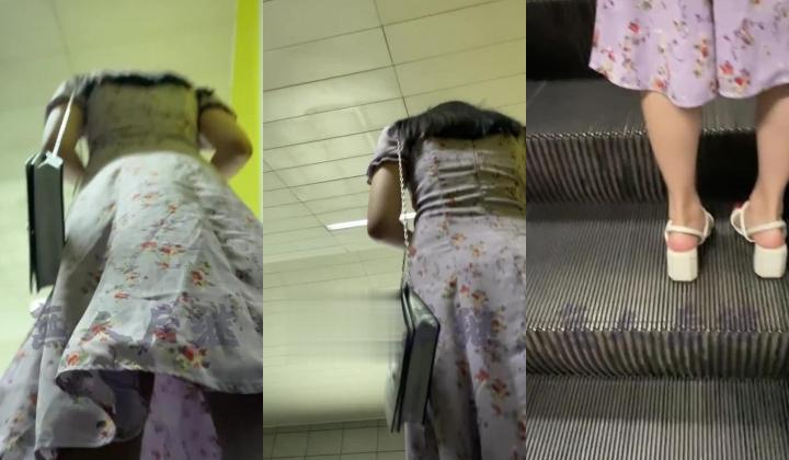 【经典CD】掀裙抄底大神【无人后继】126V完整合集[上]，就喜欢用手掀起小姐姐的短裙抄底
