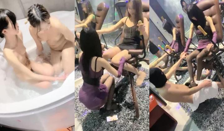 现在的大学生真会玩，【一只兔叽吖】，校花双女神~!完全放飞自我~疯狂无套群P，少女淫乱盛宴