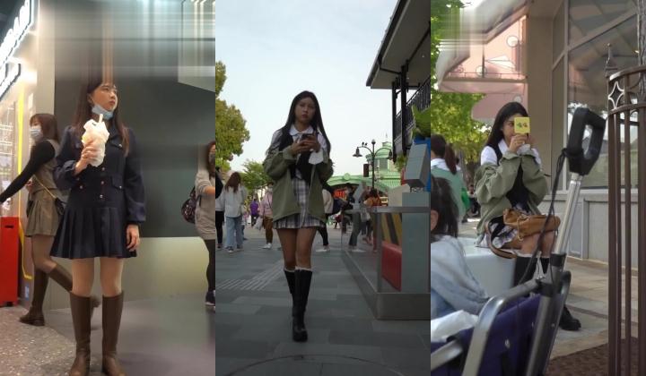 偷拍大师尾随偷拍几个美女裙底风光 ️JK小姐姐尿湿了屁股大到夹住一半内内