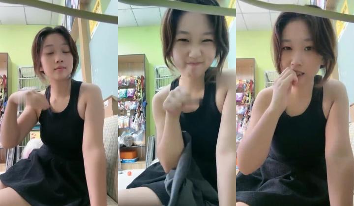 新人，G奶学生，母狗属性，【是你的乖妈妈】，小骚货来一段抖音热舞，自慰水声不断