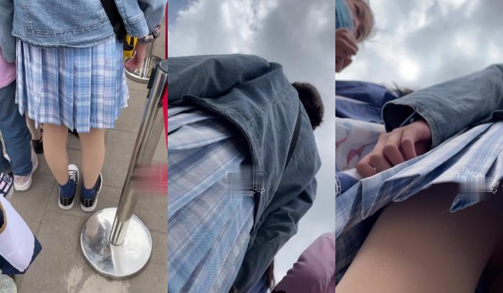 大神一路走一路抄底多位黑丝美女全是漂亮的小姐姐