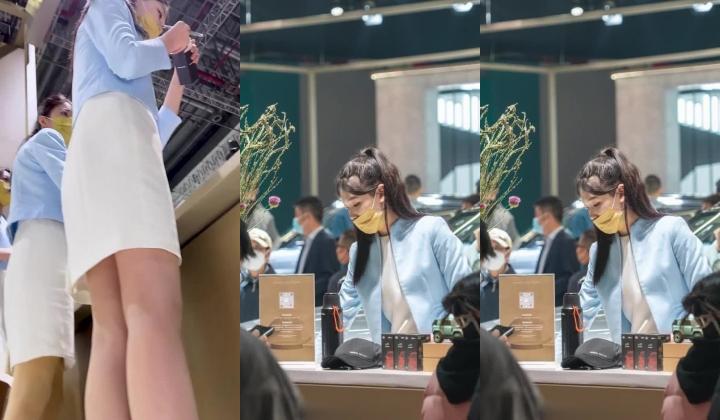 [超级裙底]最新2023上海车展各色美女模特 总有一款你喜欢