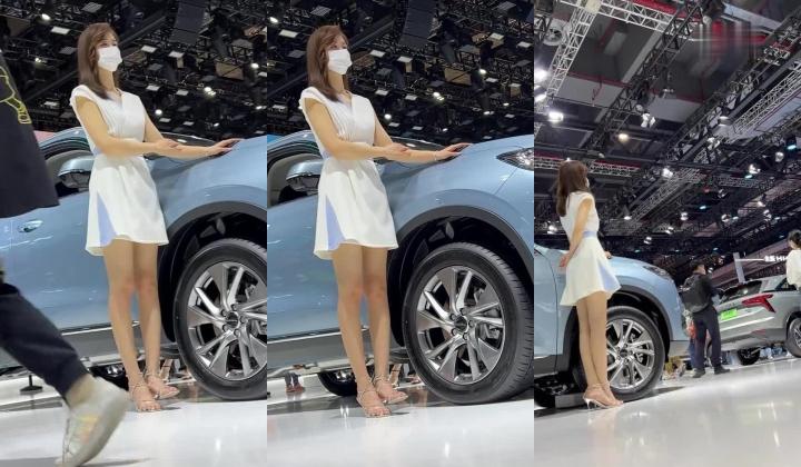 [超级裙底]最新2023上海车展各色美女模特 总有一款你喜欢