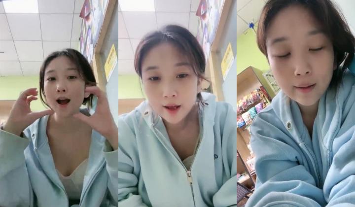 新人，G奶学生，母狗属性，【是你的乖妈妈】，小骚货来一段抖音热舞，自慰水声不断