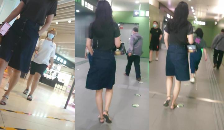 《大神魔手 极品CD 露毛丁字裤篇》极品长腿美眉薄丁内诱惑BB缝