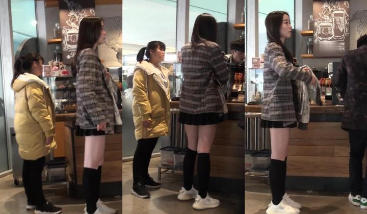 街头CD再现疑似不穿内裤的极品御姐 JK少女街头扭屁股[高清无水原档]