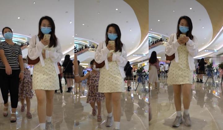 【YZWCD】YC651商场CD两位丁字裤少妇！紫色和灰色骚丁！