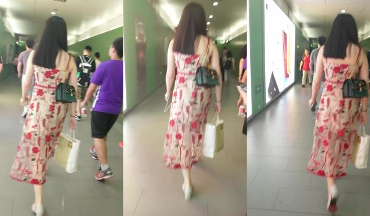 地铁站一路跟踪抄底多位美女少妇 一起探寻她们的裙底风光