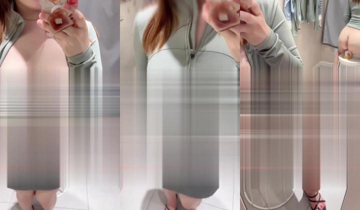 推特巨乳淫妻【在人前羞耻地露出内裤】(露老师)联动肌肉狗最新福利