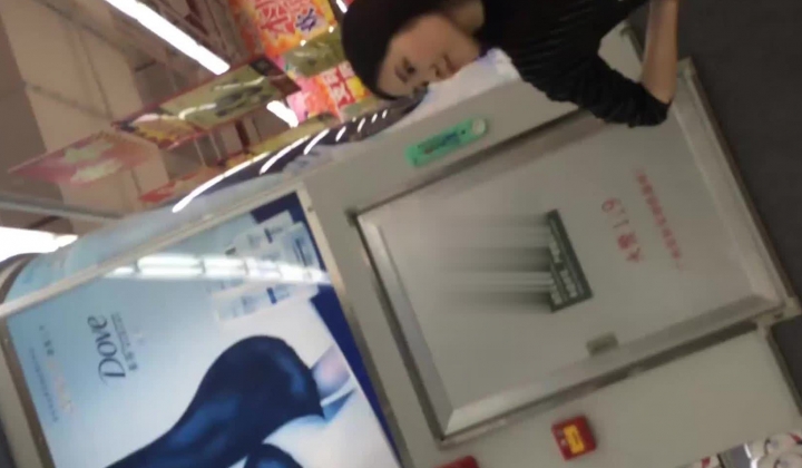 精品CD 大师系列 商场地铁贴身CD 居然还有妹子无内上街