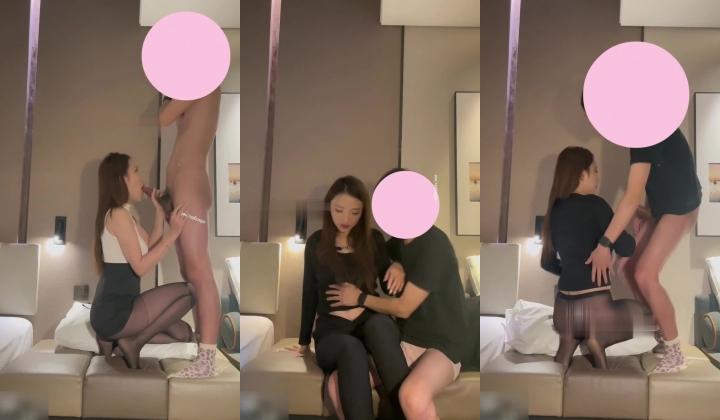 大神粉红君3月份最新，高价约炮高质量外围9分高分女神！高挑的身材 黑丝配美腿打炮！冷艳漂亮的脸蛋