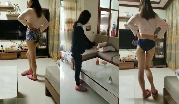 百度云泄密骨感少妇居家自拍日常和啪啪视频流出