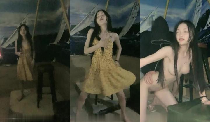 女神约粉丝，KTV疯狂一晚，【旺仔牛逼糖】没有大黑牛就用啤酒瓶，特写粉穴，艳舞，3P，窗口露出，