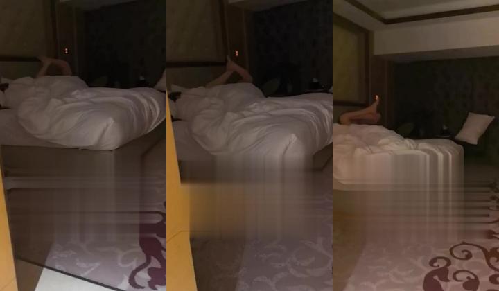 绿帽博主，【小熊戴绿帽呀】约大学生单男酒店爆肏气质女友，全程对白直接无套内射