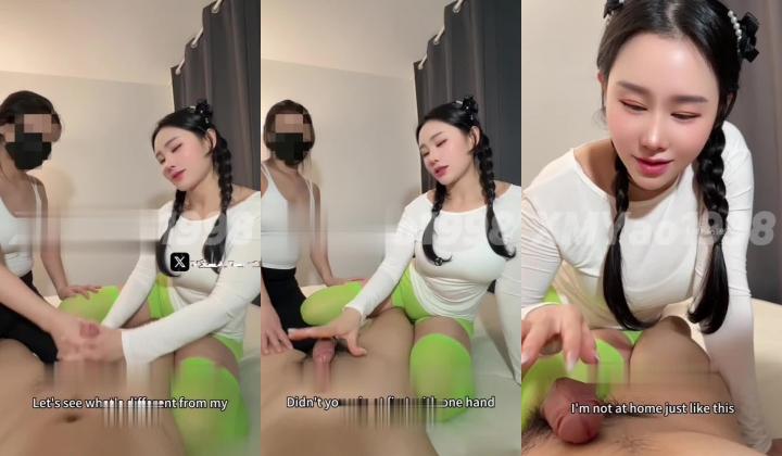 推特性爱大师95后绿帽情侣美腿女王「汐梦瑶」《双重踩踏》新闺蜜首演！闺蜜把老公精液偷偷带出来淋到我的鸡巴上给瑶瑶吃，最后口爆