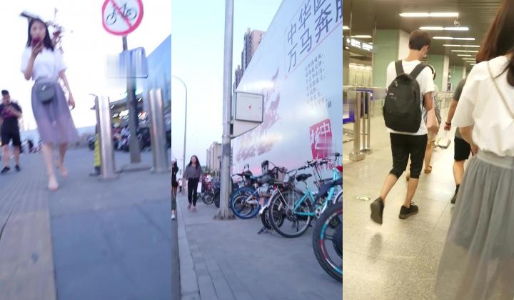 《大神魔手 极品CD》超市地铁贴身TP各种气质漂亮小姐姐的性感裙内不穿内裤露B丁字裤夹屁沟在我们