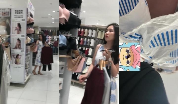 《大神魔手 极品CD》超市地铁贴身TP各种气质漂亮小姐姐的性感裙内不穿内裤露B丁字裤夹屁沟在我们