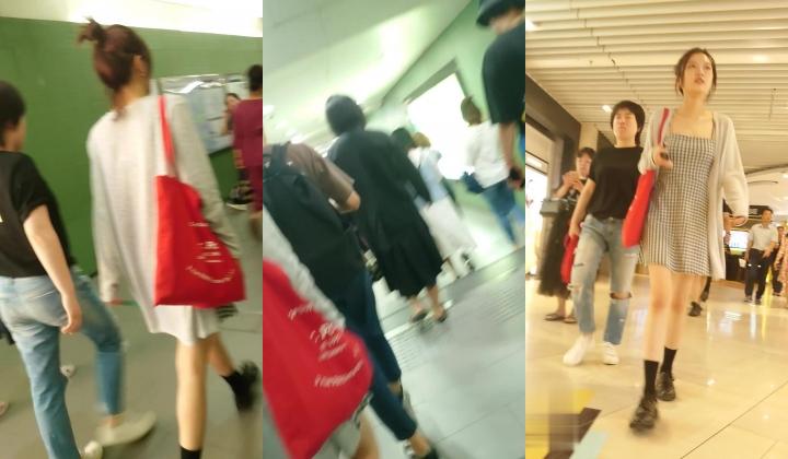 《大神魔手 极品CD》超市地铁贴身TP各种气质漂亮小姐姐的性感裙内不穿内裤露B丁字裤夹屁沟在我们