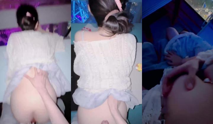 暑假带着的亲妹妹去游乐园晚上空中摩天轮插小嫩逼妹妹刺激的疯狂娇喘巨乳细腰怒射大满贯