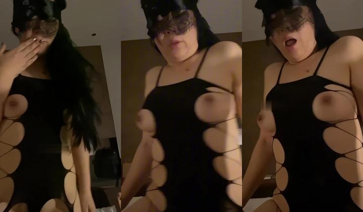泄密流出 快手福利知名网红熟女【享受生活的子饶姐】和猛男黑人XO性爱骚舞