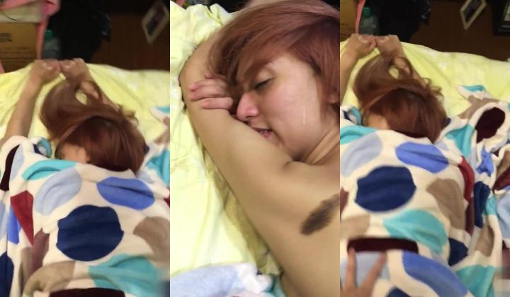 【完美露脸 ️情侣流出】台湾爆奶混血模特与男友性爱自拍流出 专业吃鸡深喉 无套顶操丰臀 爆浆内射