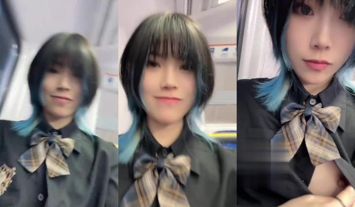 【顶级反差婊】湖南中医药大学「李双怡」看似单纯，实际是个露出癖，主人的小母狗，喝尿野战露出，各种刺激玩法