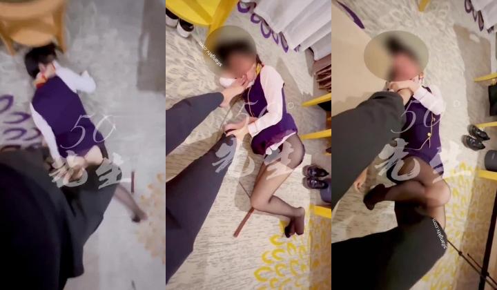顶级人气调教大神【50渡先生】最新私拍流出，花式暴力SM调教女奴，群P插针喝尿露出各种花样