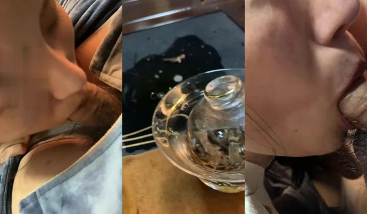 震撼全网露脸反差婊体验各种虐阴虐肛玩法花样多，吃屎喝尿啪啪生殖器各种操作