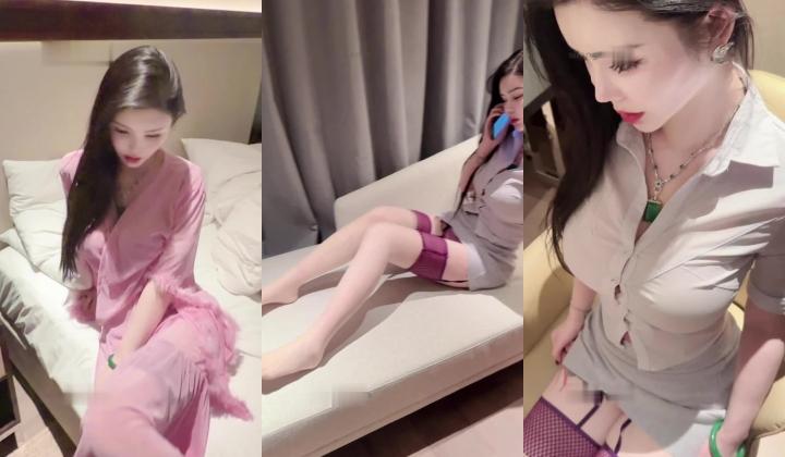 超极品尤物，果哥御用女模【颜瑜yuki】最新付费作品，露脸漏三点男主舔奶女上剧情